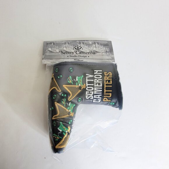 SCOTTY CAMERON 2024 ST PATRICK’S DAY HEADCOVER DUELING HARPS NWT - Picture 7 of 8